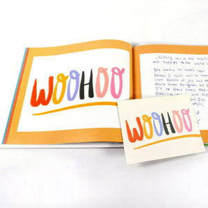 Card Book – Plum Print