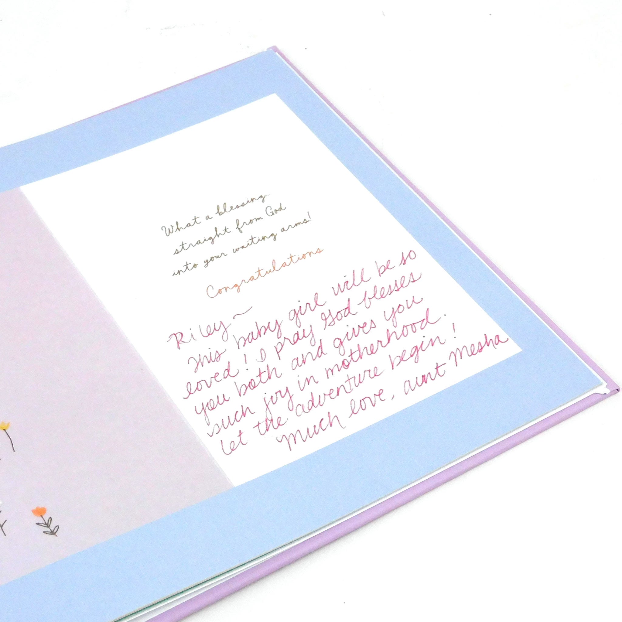 Baby Card Book
