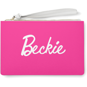 Barbie Inspired Faux Leather Clutch