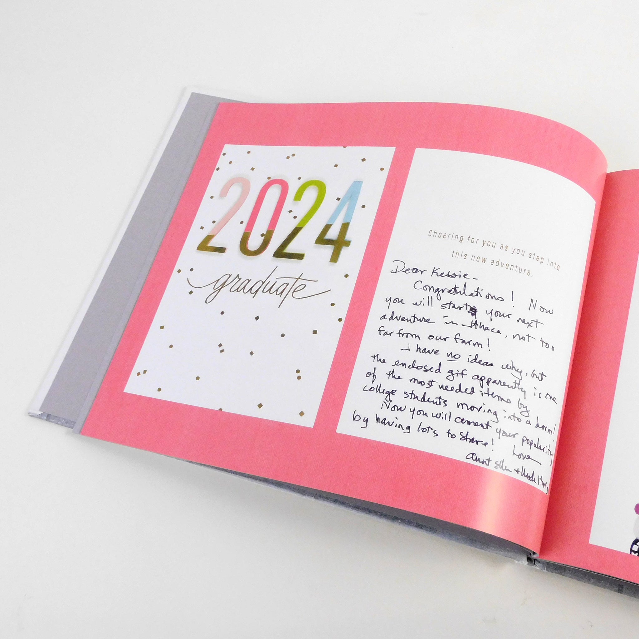 Graduation Card Book