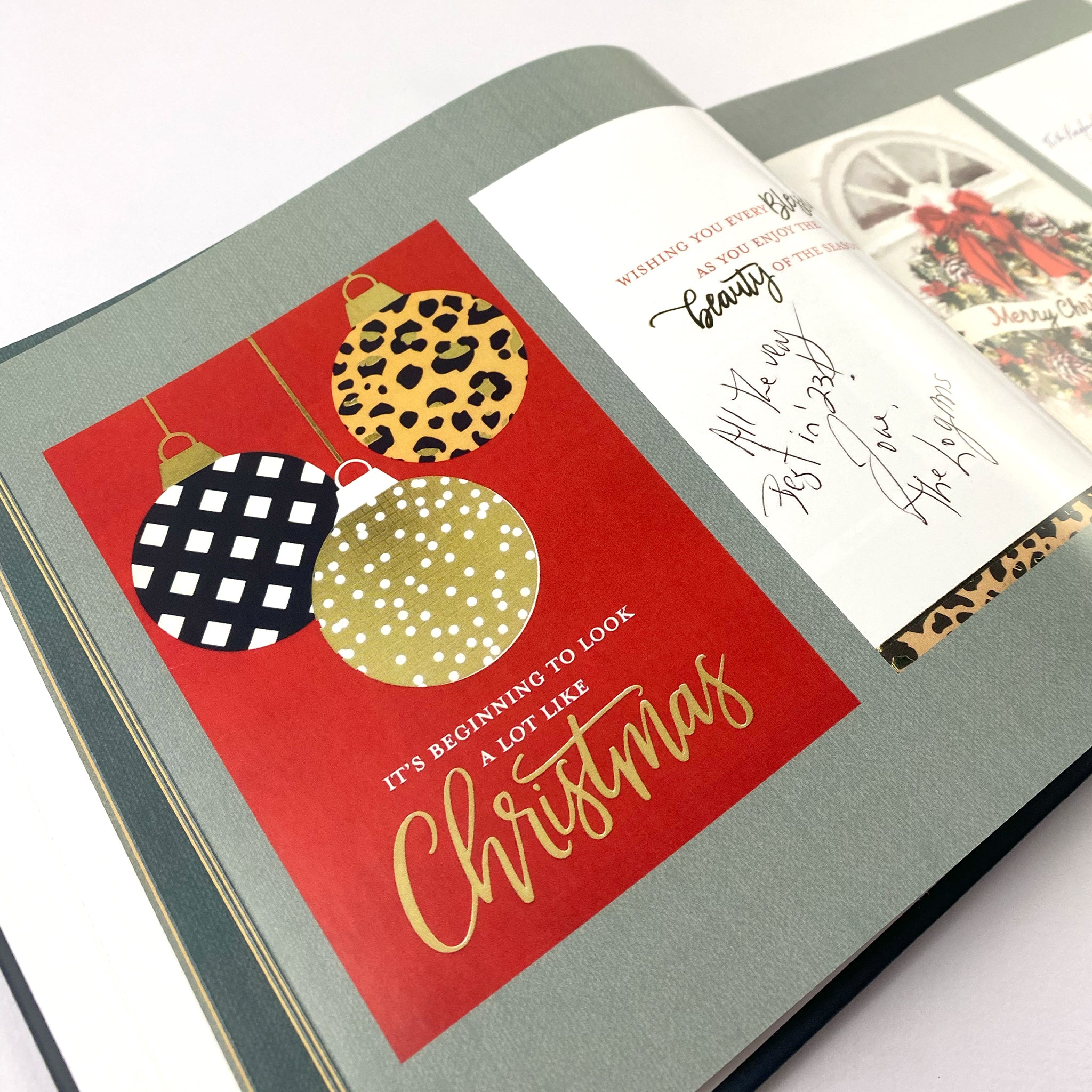 Holiday Card Book