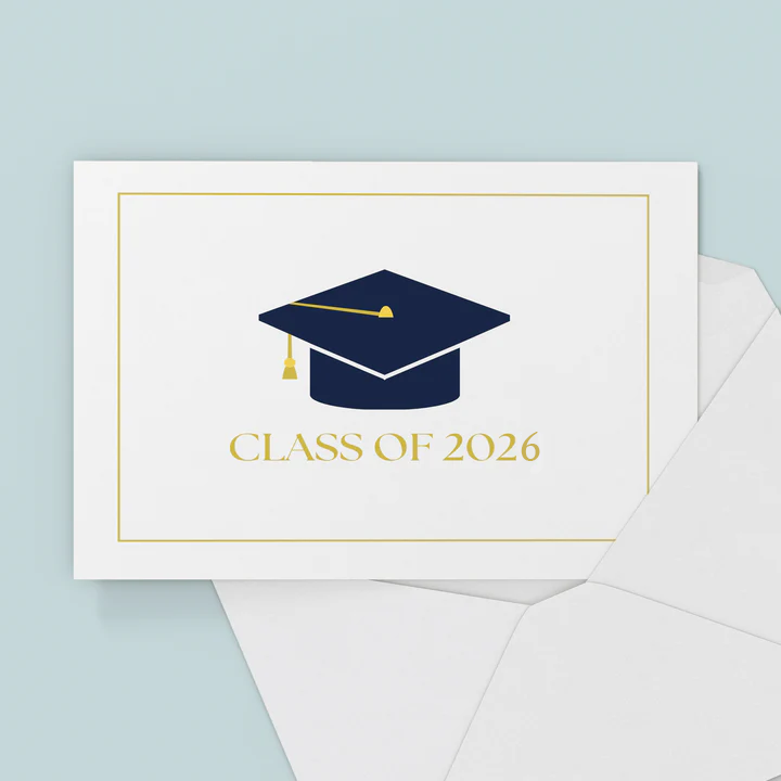 where to print grad cards Graduation Announcement Inside blank. NO.:160904674 Steel Type The Week That Was: