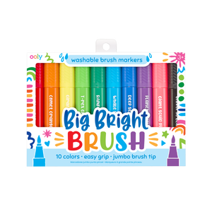 Big Bright Brush Markers by OOLY